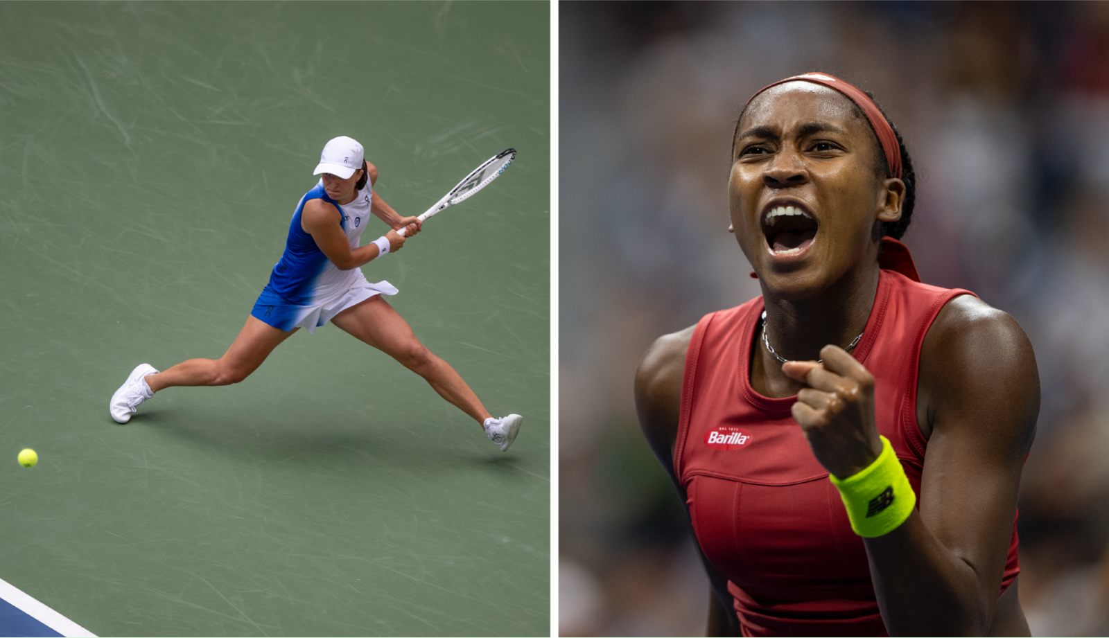 Rolex and US Open Tennis - Ben Bridge | Players on court